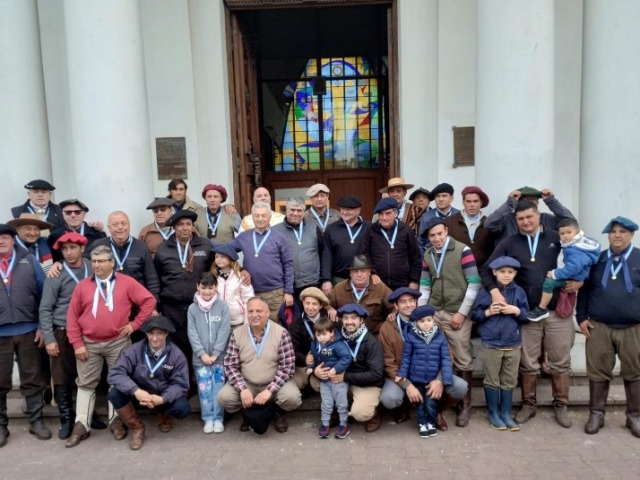 El jueves 18 los gauchos peregrinos parten a Lujn